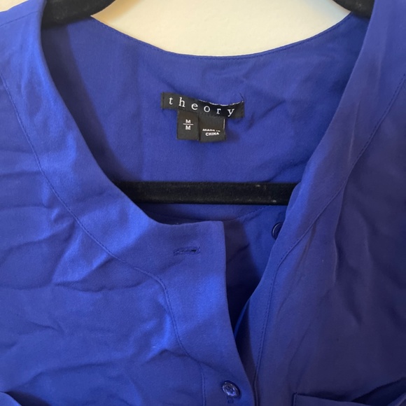 Theory silk top - Picture 2 of 3